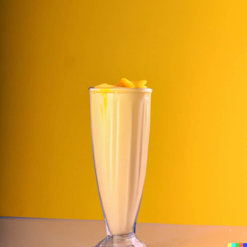 mango lassi protein shake