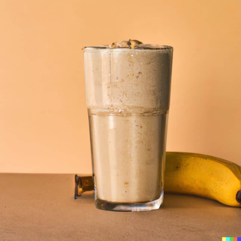 oatmeal banana protein shake