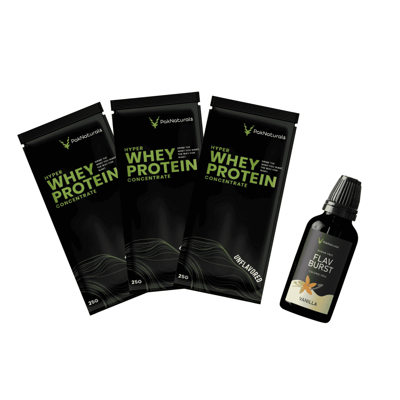 Hyper Whey Protein Samples PakNaturals