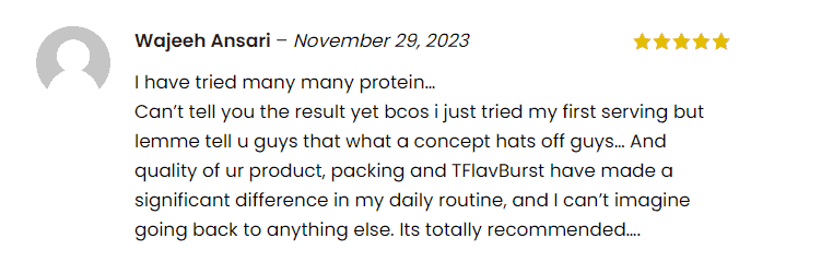 positive review of hyper whey