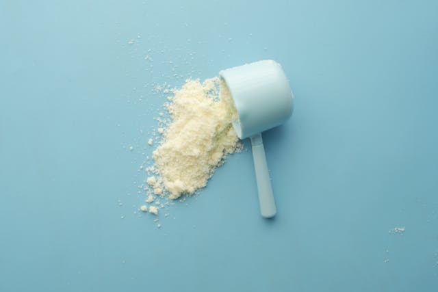 skim milk powder in protein powder